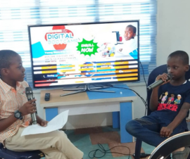 Student presentation session